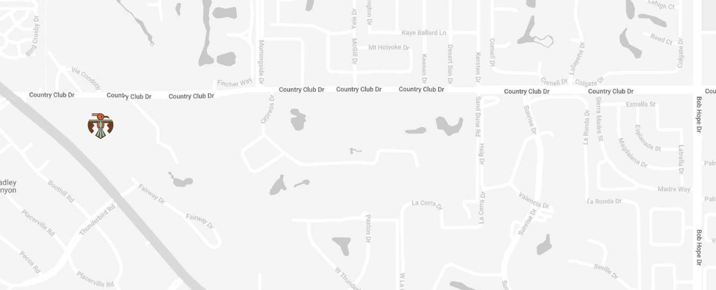 Thunderbird Country Club Map