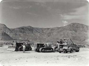 Construction on Thunderbird Ranch