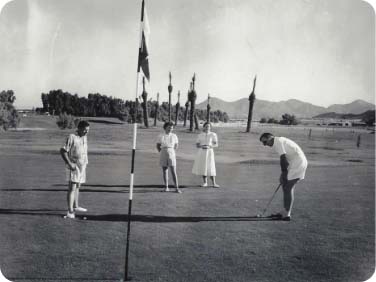 Golfing at Thunderbird Ranch