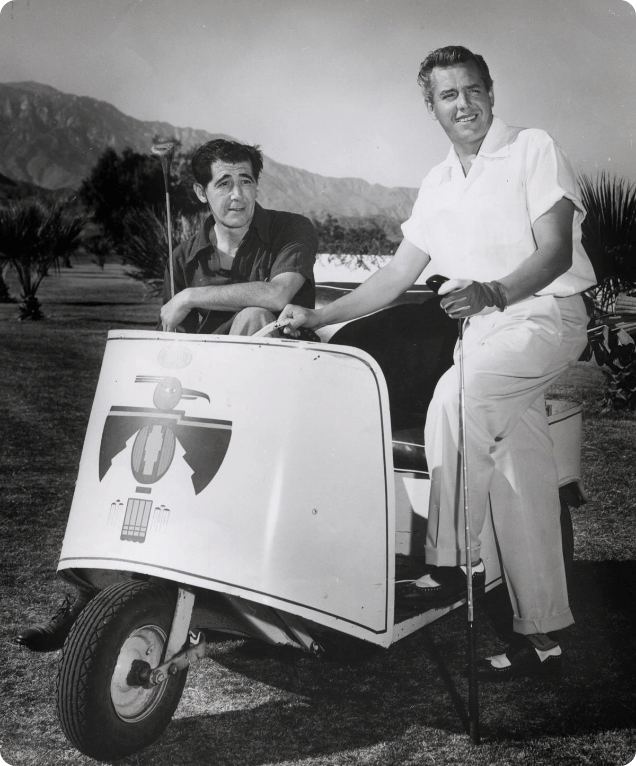 1st Golf Cart with Desi