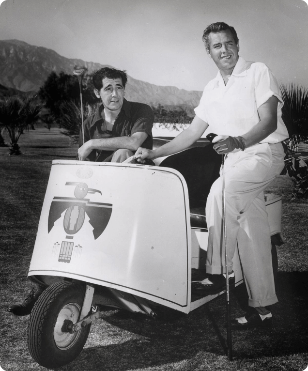 1st Golf Cart with Desi 1st Golf Cart with Desi