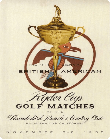 The Ryder Cup Golf Matches poster
