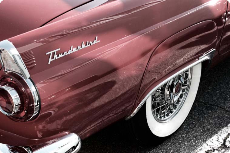 Vintage Ford Thunderbird